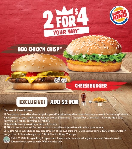 BURGER KING® Get Fresh Offer