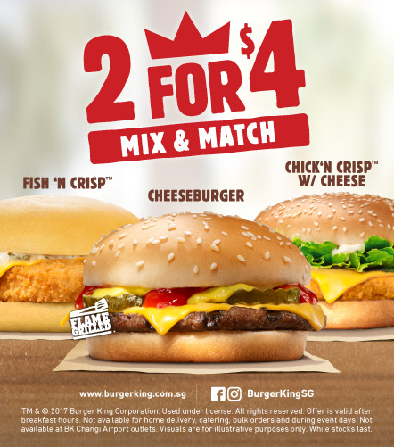 BURGER KING® Get Fresh Offer